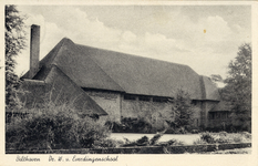 8499 Gezicht op de voorzijde van de Van Everdingenschool aan de Soestdijkseweg Zuid 208 te Bilthoven uit het ...